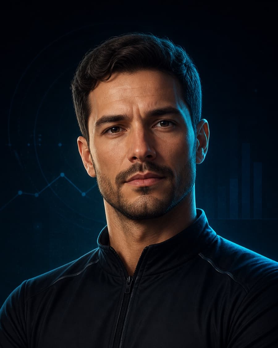 Retrato sintético de Marcos, o Praticante Técnico